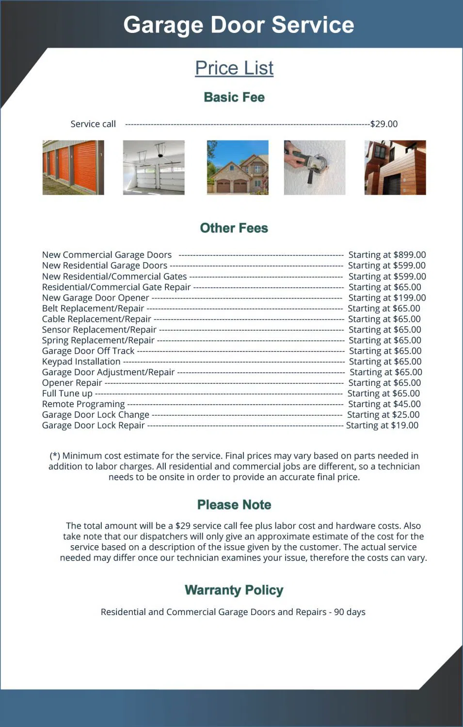 Golden Garage Door Service Sunnyvale, CA 408-770-4818